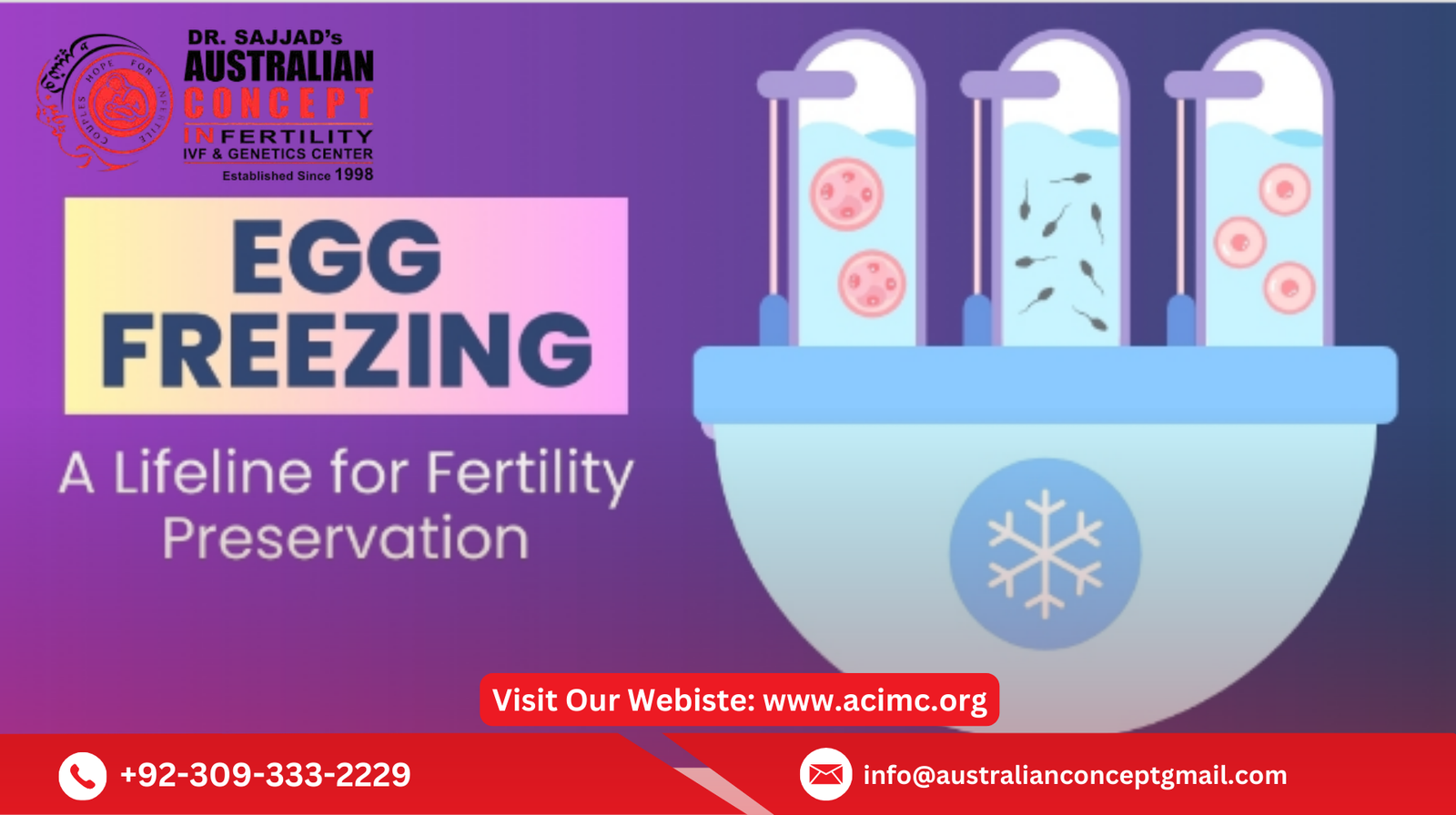 Are egg freezing services available at IVF centers in Lahore